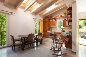 Architecture, interior of a country house, domestic kitchen - Ottawa Skylights